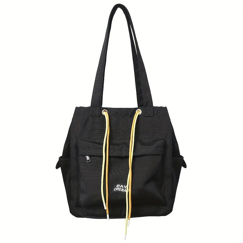 Canvas Tote Bag Lightweight Shoulder Bag Large Capacity