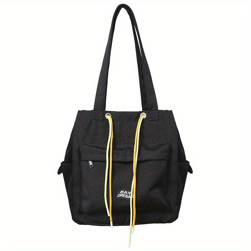 Canvas Tote Bag Lightweight Shoulder Bag Large Capacity