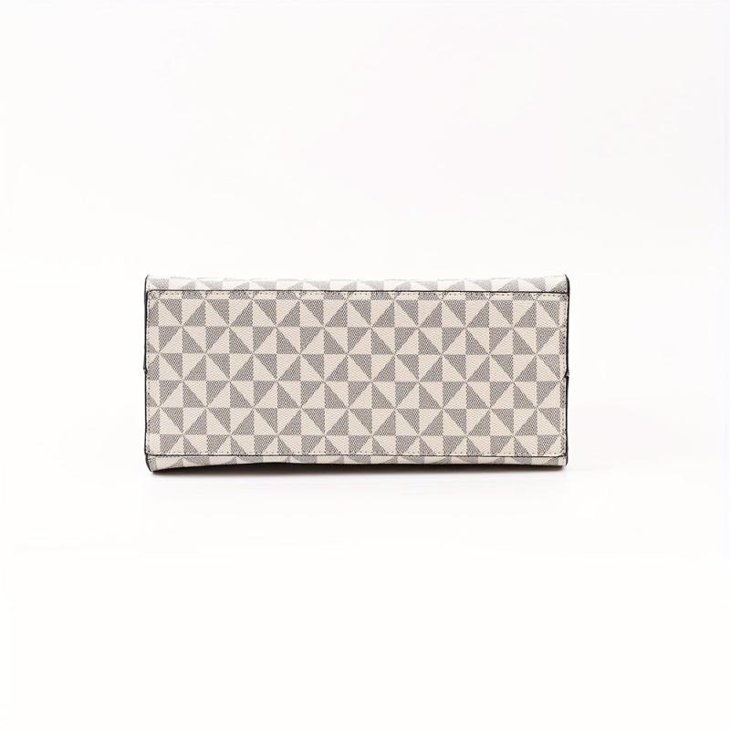 Ove Geometric Pattern Square Bag Shoulder Bag Vintage Satchel Bag
