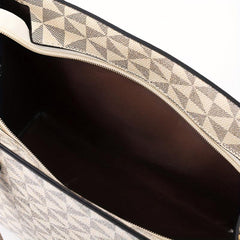 Ove Geometric Pattern Square Bag Shoulder Bag Vintage Satchel Bag