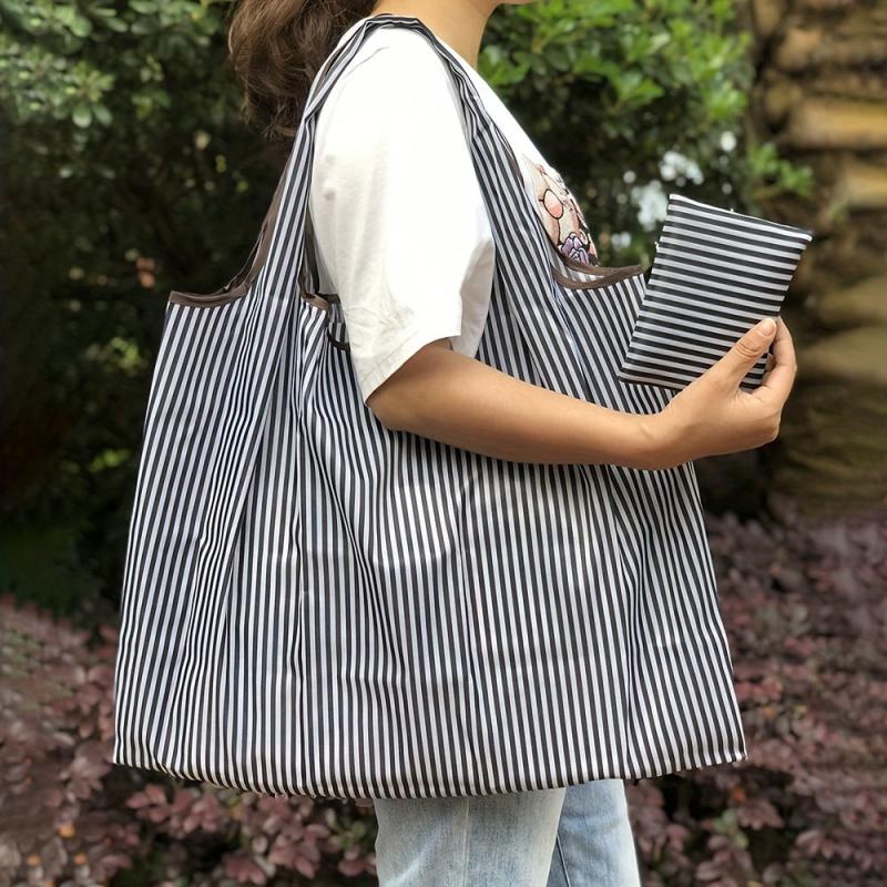 Large Capacity Shoulder Bag Lightweight Shopper Bag, Foldable Reusable Bag