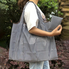 Large Capacity Shoulder Bag Lightweight Shopper Bag, Foldable Reusable Bag