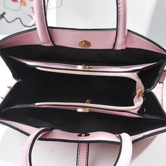 Crocodile Pattern Tote Bag Classic Handbag Lightweight Women's Satchel Bag