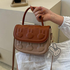 Bunny Crossbody Bag Small Rabbit Flap Purse For Women