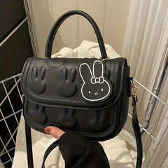 Bunny Crossbody Bag Small Rabbit Flap Purse For Women