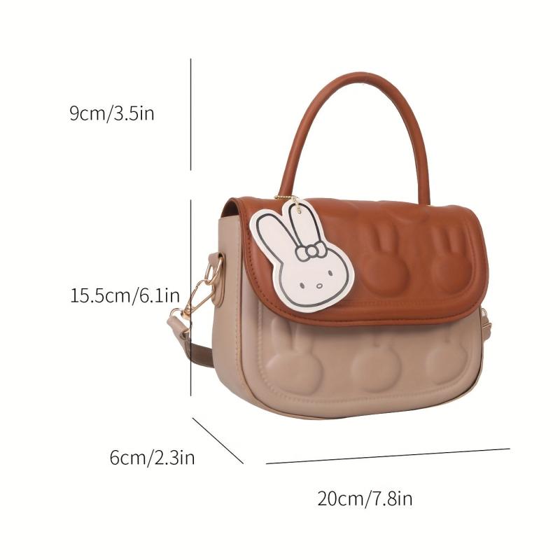 Bunny Crossbody Bag Small Rabbit Flap Purse For Women