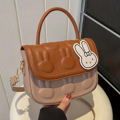 Bunny Crossbody Bag Small Rabbit Flap Purse For Women