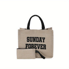 Stylish Shoulder Bag with Tribal Style Tote and Coin Purses