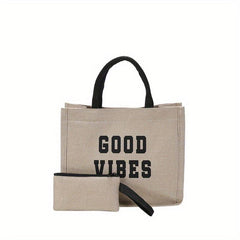 Stylish Shoulder Bag with Tribal Style Tote and Coin Purses