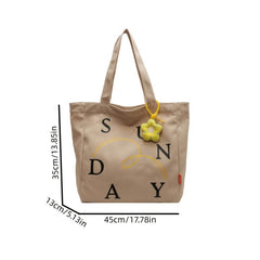 Large Capacity Soft Hobo Bag Women's Casual Shoulder Bag & Handbag