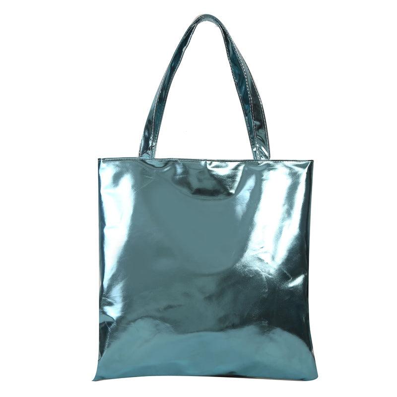 Metallic Glossy Y2K Shoulder Bag for Women