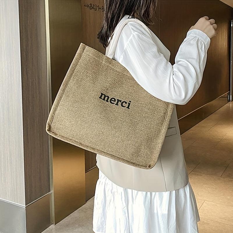 Vintage Large Tote Bag Retro Reusable Shopper Eco Handbag & Gift Bag