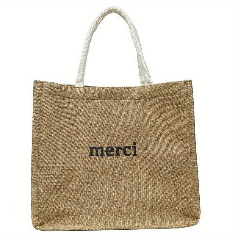 Vintage Large Tote Bag Retro Reusable Shopper Eco Handbag & Gift Bag