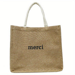 Vintage Large Tote Bag Retro Reusable Shopper Eco Handbag & Gift Bag