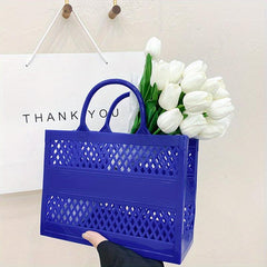 Portable Jelly Candy Beach Bag for Outdoor Sports Travel Storage