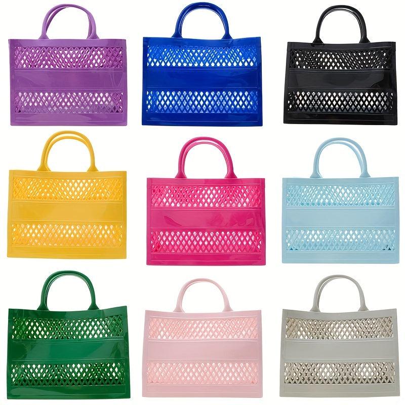 Portable Jelly Candy Beach Bag for Outdoor Sports Travel Storage