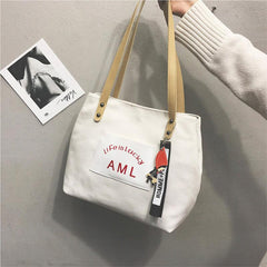 Large Capacity Tote Shoulder Bag Sling Bag Women's Print Shopping Bag
