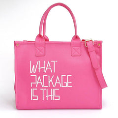 Large Capacity Crossbody Tote Bag PU Leather Shoulder Bag