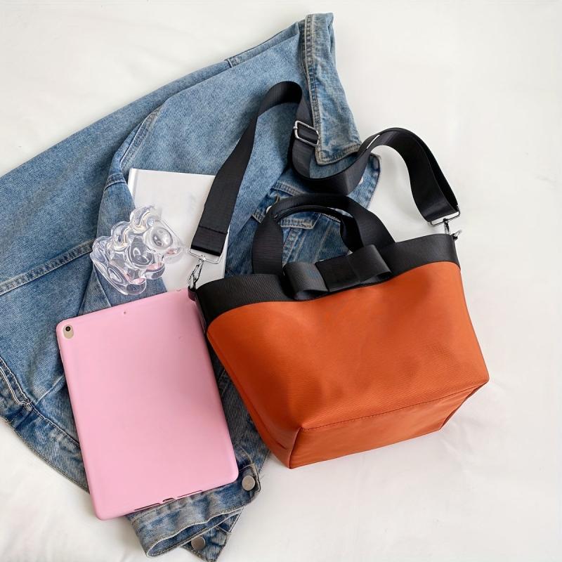 Canvas Tote Bag Large Capacity Durable Shoulder Bag