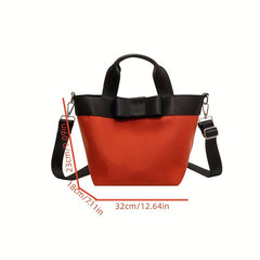 Canvas Tote Bag Large Capacity Durable Shoulder Bag