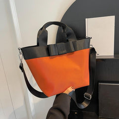 Canvas Tote Bag Large Capacity Durable Shoulder Bag