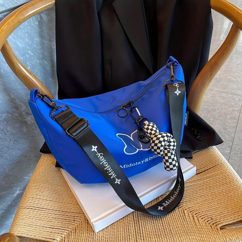 Large Capacity Canvas Crossbody Bag Women's Casual Handbag