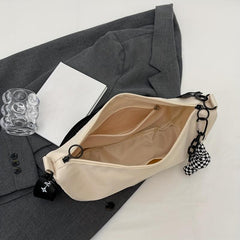 Large Capacity Canvas Crossbody Bag Women's Casual Handbag