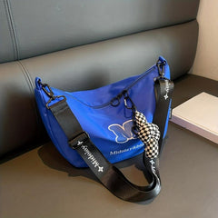 Large Capacity Canvas Crossbody Bag Women's Casual Handbag