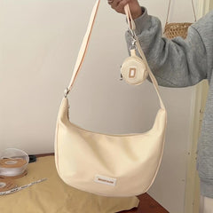 Casual Lightweight Crossbody Bag Large Capacity Shoulder Purse