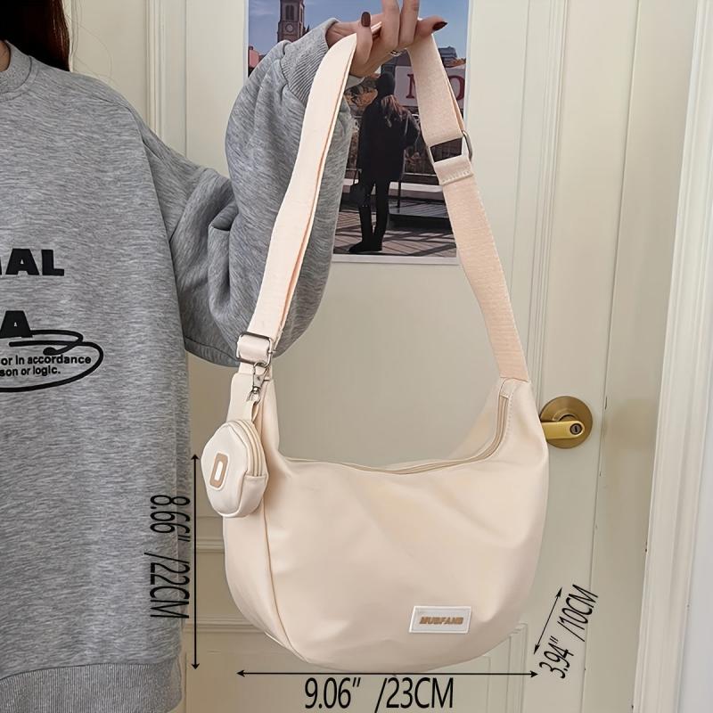 Casual Lightweight Crossbody Bag Large Capacity Shoulder Purse