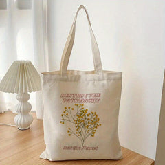 Print Shoulder Bag Versatile Storage Lightweight Shopper Work