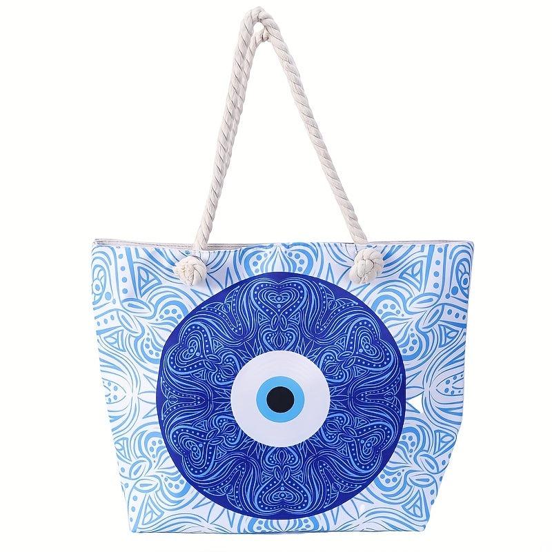 Ethnic Canvas Shoulder Bag For Travel Holidays