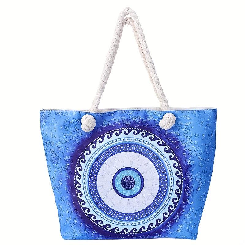 Ethnic Canvas Shoulder Bag For Travel Holidays