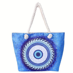 Ethnic Canvas Shoulder Bag For Travel Holidays