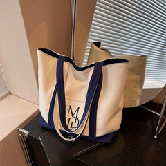 Canvas Tote Bag Lightweight Shoulder Shopping Bag