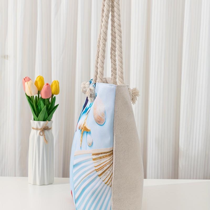 Large Capacity Nylon Tote Bag Beach Shoulder Handbag Travel