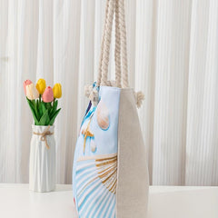 Large Capacity Nylon Tote Bag Beach Shoulder Handbag Travel