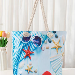 Large Capacity Nylon Tote Bag Beach Shoulder Handbag Travel