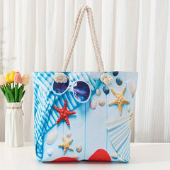 Large Capacity Nylon Tote Bag Beach Shoulder Handbag Travel