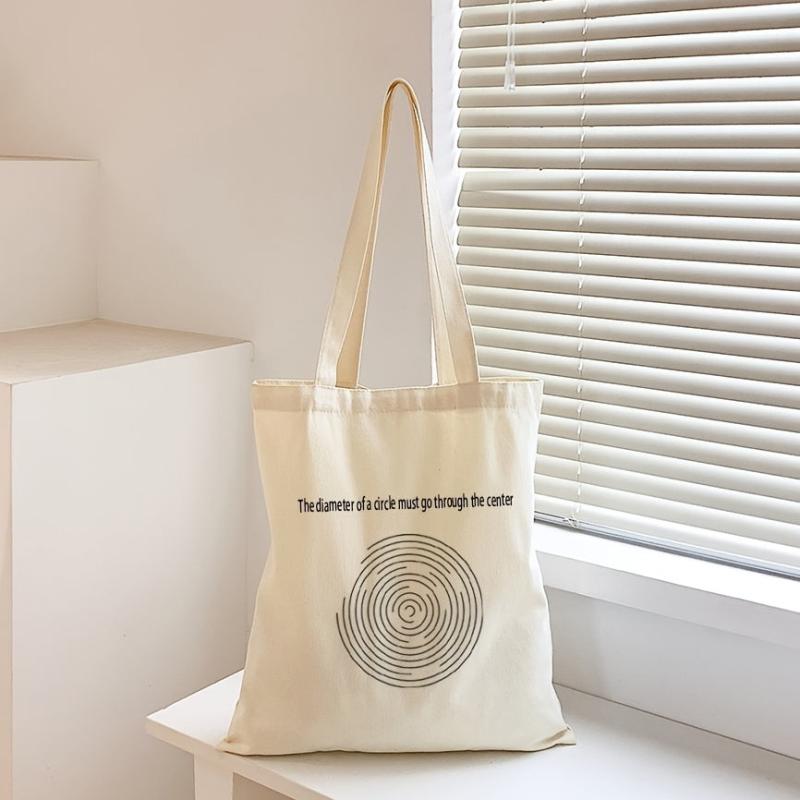 Canvas Tote Shoulder Bag Large capacity Sling Bag