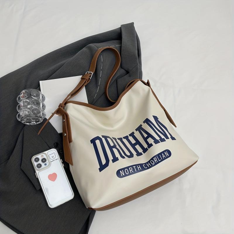 Large Capacity Tote Hobo Bag PU Leather Shoulder Bag