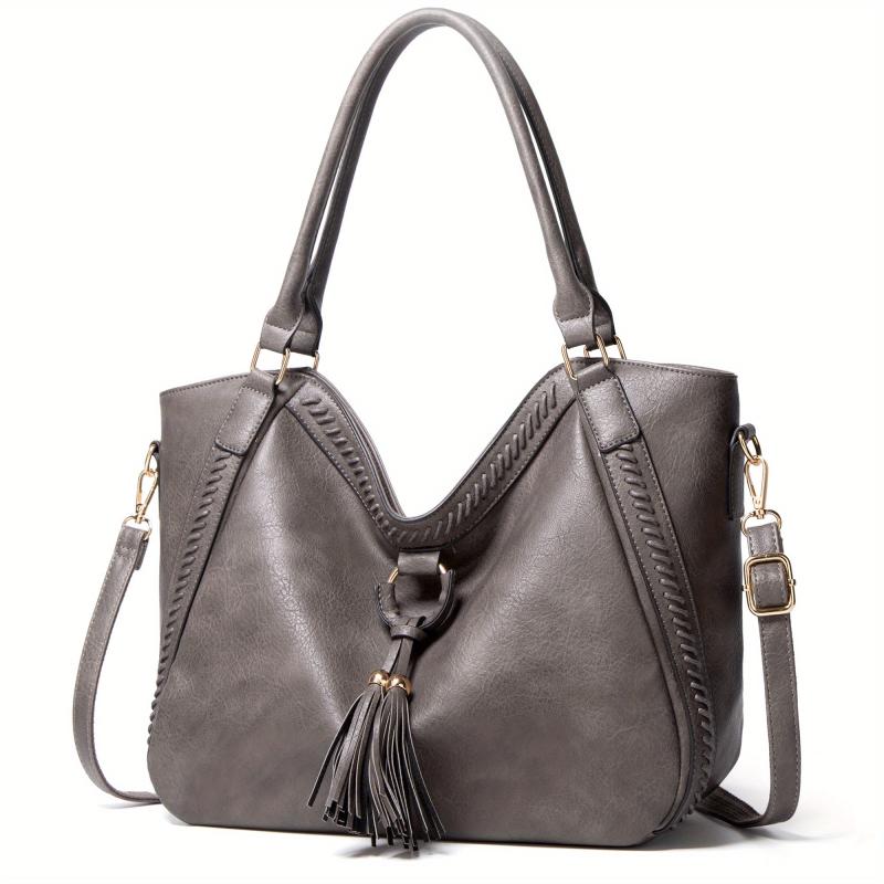 Women Handbags Tote Bag Soft Leather Large Capacity Casual Ladies Shoulder Cross