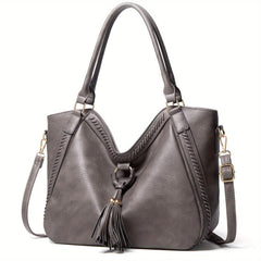 Women Handbags Tote Bag Soft Leather Large Capacity Casual Ladies Shoulder Cross