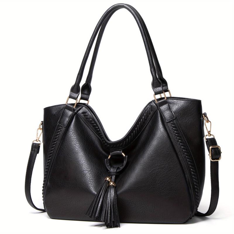 Women Handbags Tote Bag Soft Leather Large Capacity Casual Ladies Shoulder Cross
