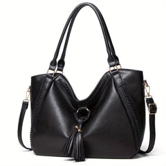 Women Handbags Tote Bag Soft Leather Large Capacity Casual Ladies Shoulder Cross