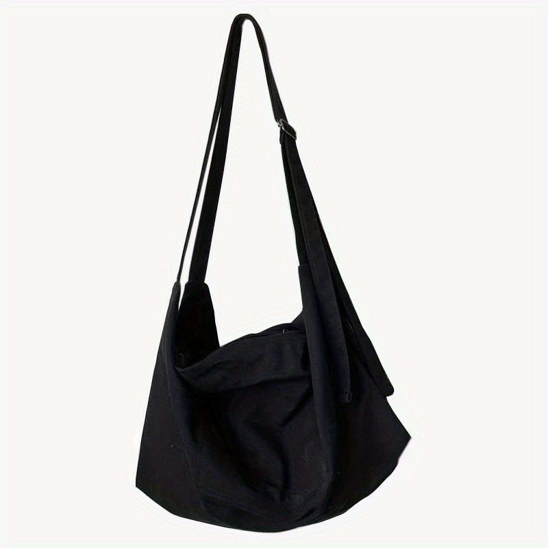 Casual Canvas Crossbody Bag Large Capacity Shoulder Bag
