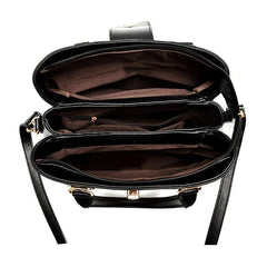 Large Capacity Casual Tote Bag Adjustable Strap Zipper Crossbody Bag