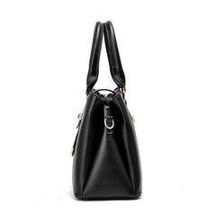 Large Capacity Casual Tote Bag Adjustable Strap Zipper Crossbody Bag