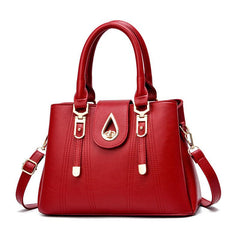 Large Capacity Casual Tote Bag Adjustable Strap Zipper Crossbody Bag