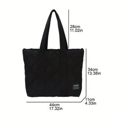 Quilted Large Tote Bag Shoulder Handbag